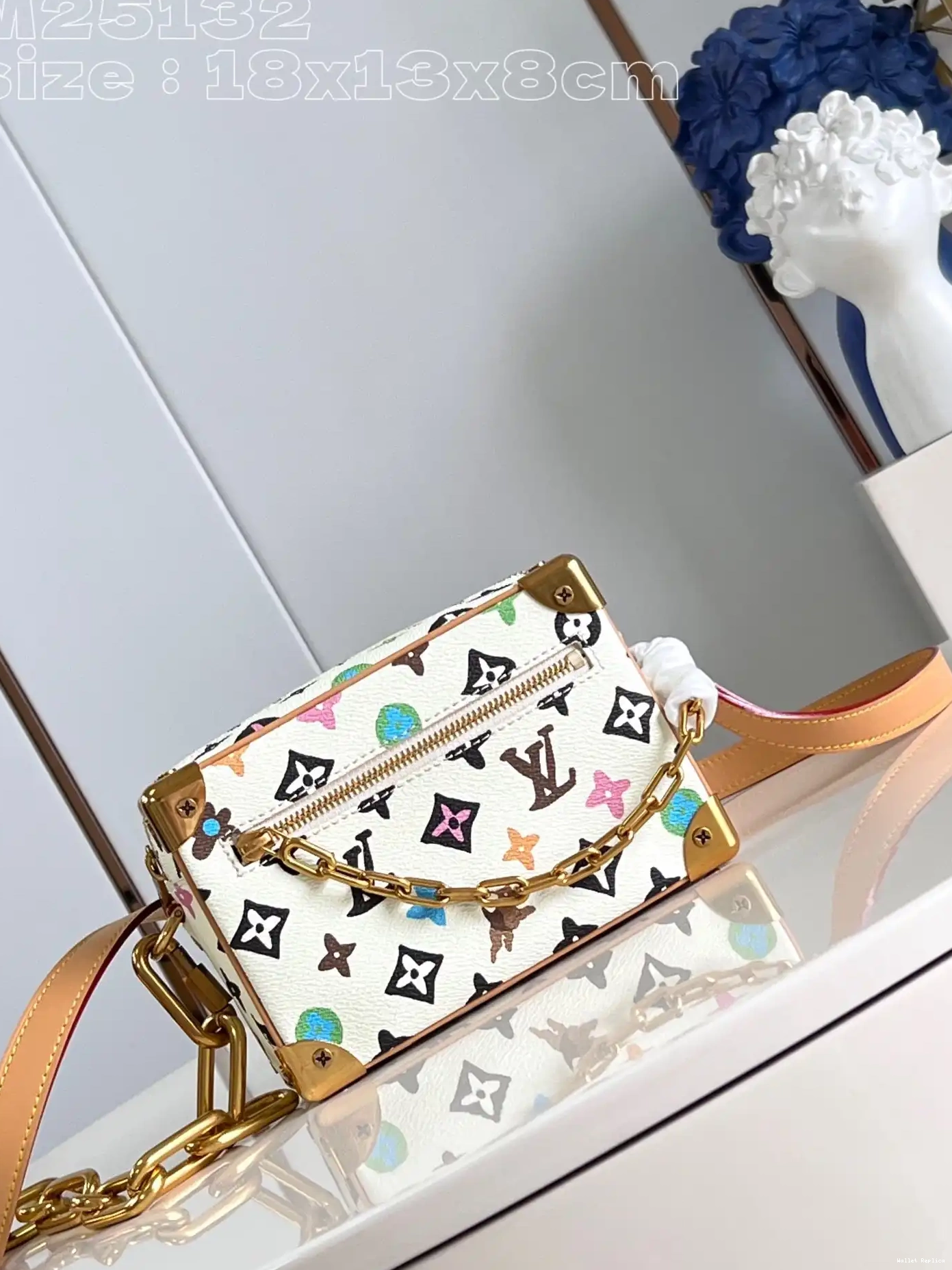 Affordable TRUNK-18.5*13*8cm MINI VUITTON LOUIS SOFT 0518